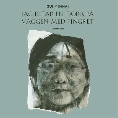 Jag ritar en dörr på väggen med fingret